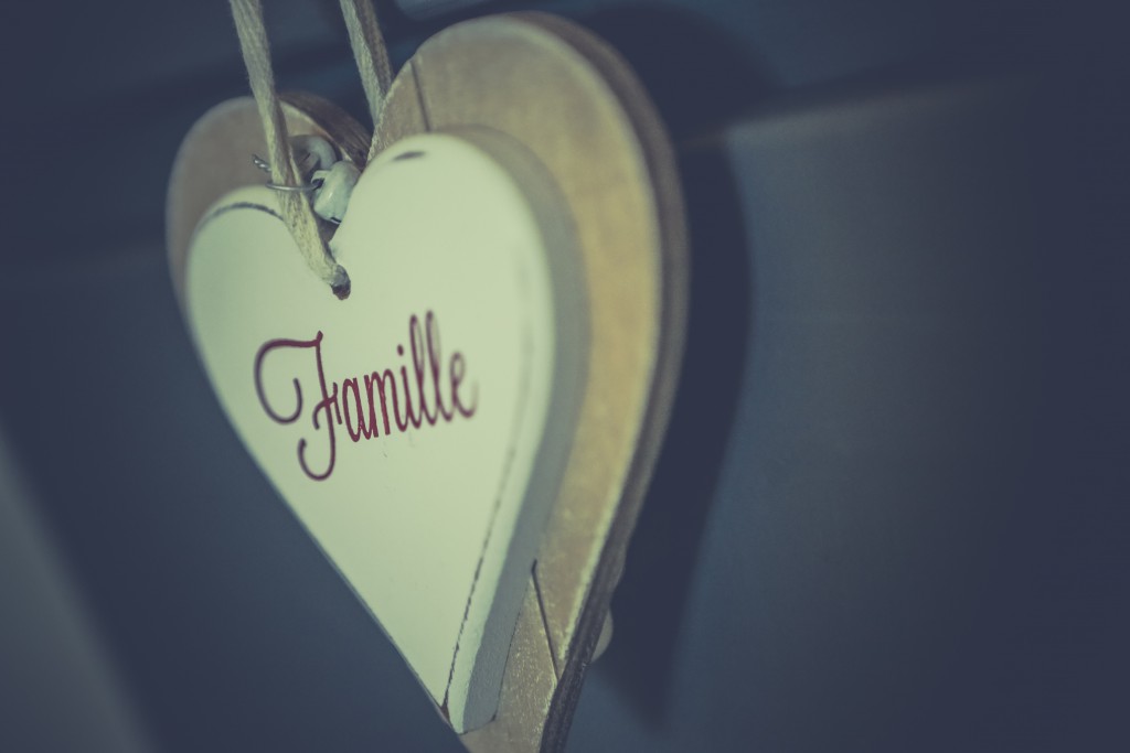 coeur famille
